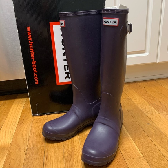 Hunter tall boots size 6 - Picture 2 of 2